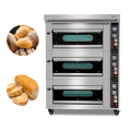 Single deck Electric baking oven bread commercial stone steam,french bread baking oven machines Stainless Steel Making Bread